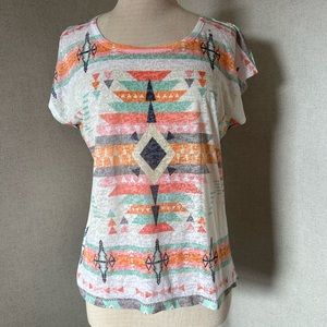 tea n rose Short Sleeve Top NWOT